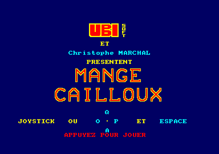 Mange Cailloux - Title X